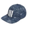 Adidas 3-Stripes Tour Printed Snapback Golf Hat -Golf Series Discount adihat 8028 navy front 05 23 63608.1684870116