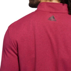 Adidas Golf Men's 3-Stripe Quarter-Zip Pullover Layering Piece -Golf Series Discount adiow 6149 burg yoke 11 22 21628.1667604641