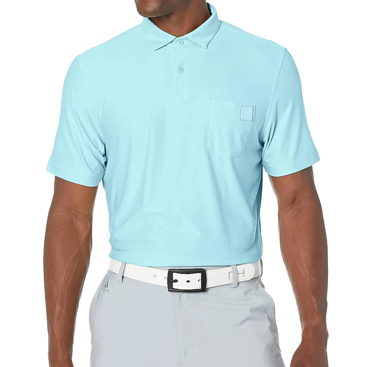 Adidas Golf Men's Go-to Chest Pocket Polo Shirt 3 Adidas Golf Men's Go-to Chest Pocket Polo Shirt