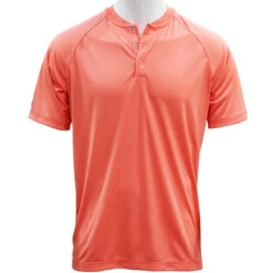 Antigua Element Henley Polo Golf Shirt 12 Antigua Element Henley Polo Golf Shirt -Golf Series Discount anthen 69142u coral front 05 23 10499.1697414773