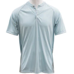 Antigua Element Henley Polo Golf Shirt 11 Antigua Element Henley Polo Golf Shirt -Golf Series Discount anthen 69166u bluegray front 05 23 91482.1697414772