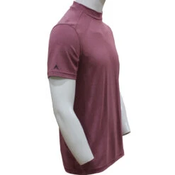 Antigua Golf Anywhere Mock Neck Polo Shirt -Golf Series Discount antmock 69967u burgundy obq 05 23 13343.1697458213