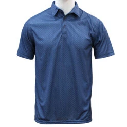 Burnside Men's Dot Performance Polo Golf Shirt 7 Burnside Men's Dot Performance Polo Golf Shirt -Golf Series Discount burpolo b0101 dot nvy front 03 23 41135.1677717866