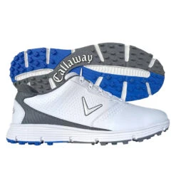 Callaway Men's Balboa Sport Spikeless Waterproof Golf Shoe -Golf Series Discount calboaspt 107 whitegray sidesole 06 23 08412.1697487085