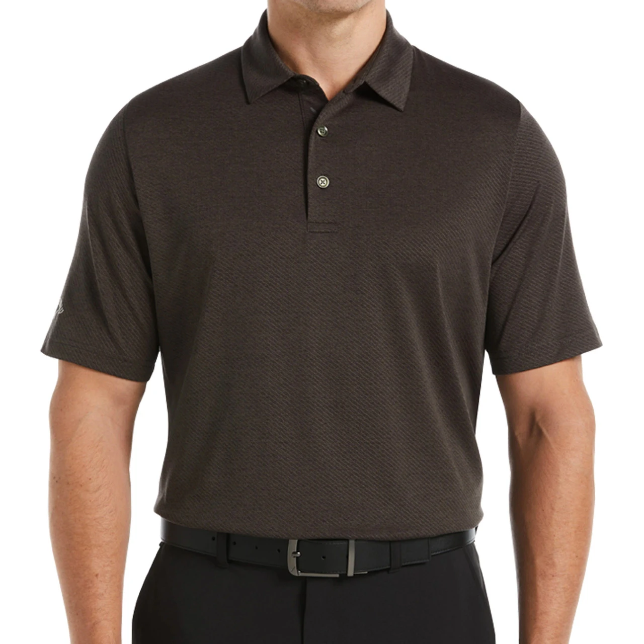 Callaway Swing Tech Heather Jacquard Polo Golf Shirt 5 Callaway Swing Tech Heather Jacquard Polo Golf Shirt - Image 3