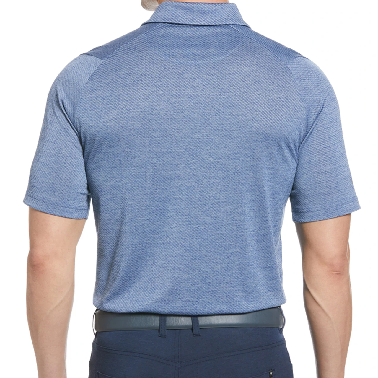 Callaway Swing Tech Heather Jacquard Polo Golf Shirt 4 Callaway Swing Tech Heather Jacquard Polo Golf Shirt - Image 2