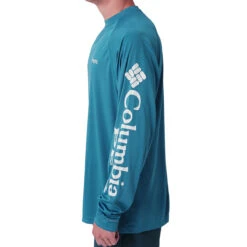 Columbia Sportswear PFG Terminal Tackle Long-Sleeve Shirt -Golf Series Discount colfs 1987 mineral blue side 12 22 36398.1696346445