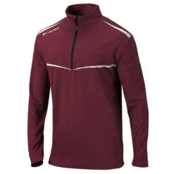 Columbia Golf Men's Omni-Wick Scorecard 1/4-Zip Pullover 19 Columbia Golf Men's Omni-Wick Scorecard 1/4-Zip Pullover -Golf Series Discount colow deep maroon front 12 22 82457.1697429289