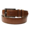 Danbury Golf Smooth Strap Genuine Leather Belt -Golf Series Discount dgbelet 2846500 tan front 06 23 15531.1686957584