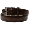 Danbury Golf Crocodile Pattern Genuine Leather Belt -Golf Series Discount dgbelt 2840500 blkbrn front 06 23 69916.1687276329