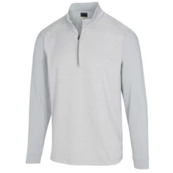 Greg Norman Golf Men's Dimple Stretch 1/4 Zip Pullover **Closeout** -Golf Series Discount gnow 075 nahe front 02 23 39809.1697501652