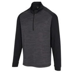 Greg Norman Golf Men's Dimple Stretch 1/4 Zip Pullover **Closeout** -Golf Series Discount gnow 075 skgh front 02 23 05351.1697501651