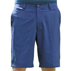 Grand Slam Men's Motionflow 360 Active Waistband Shorts -Golf Series Discount gslamshort nvy front 06 23 18530.1697215848