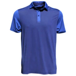 Head Men's Two-Tone Dot Print Polo Golf Shirt -Golf Series Discount headpolo 10172 eveblugal front 08 23 19806.1697443607
