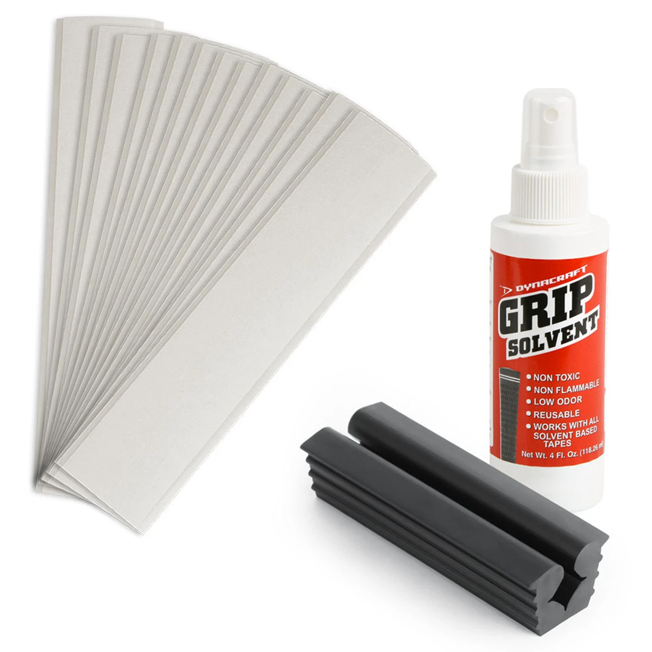 Karma Velour Black Golf Club Grip Kit (13 Grips, Solvent & Double Sided Tape) 5 Karma Velour Black Golf Club Grip Kit (13 Grips, Solvent & Double Sided Tape) - Image 3