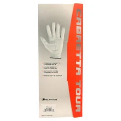 Orlimar Men's Tour Cabretta Leather Golf Gloves (3-Pack) -Golf Series Discount hkc orlcabglv mlh pkg back 0918 05590.1667488923