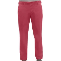 IZOD Golf Performance Stretch Straight Fit Chino Pant -Golf Series Discount izpant 018 pssf red2 front 11 22 35504.1697385858