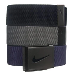 Nike 3-in-1 Web Belt, One Size Fits Most 19 Nike 3-in-1 Web Belt, One Size Fits Most -Golf Series Discount nik3packblt 112 bkgrnvy 1015 23596.1697501532