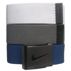 Nike 3-in-1 Web Belt, One Size Fits Most 26 Nike 3-in-1 Web Belt, One Size Fits Most -Golf Series Discount nik3packblt 435 mawht 8 22 79347.1697501533