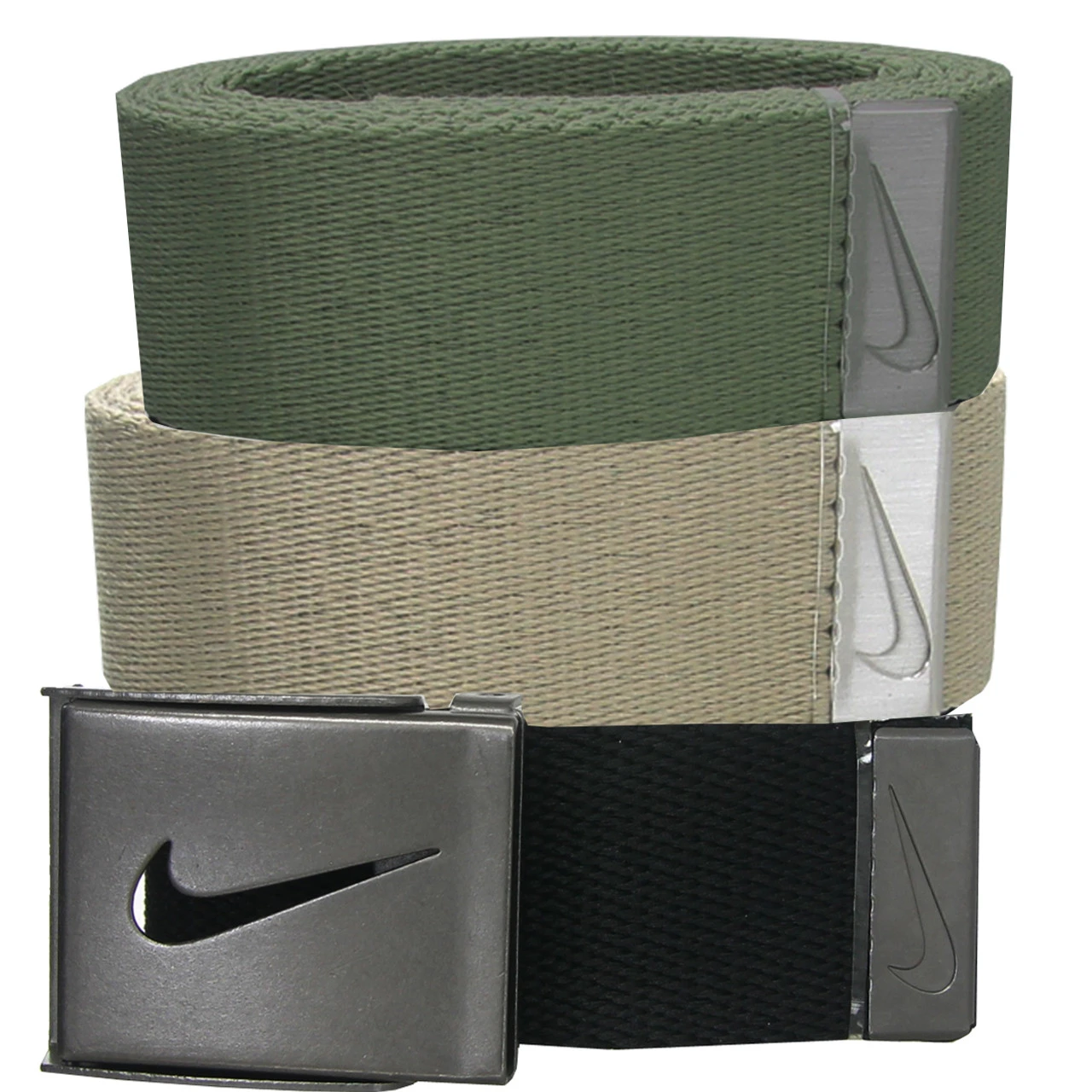 Nike 3-in-1 Web Belt, One Size Fits Most 3 Nike 3-in-1 Web Belt, One Size Fits Most