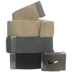 Nike 3-in-1 Web Belt, One Size Fits Most 21 Nike 3-in-1 Web Belt, One Size Fits Most -Golf Series Discount nik3packblt 932 blkkhkdgry 0220 01620.1697501532