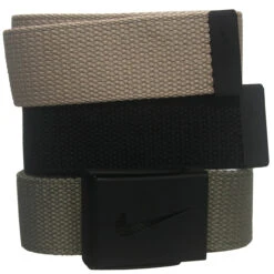 Nike 3-in-1 Web Belt, One Size Fits Most 24 Nike 3-in-1 Web Belt, One Size Fits Most -Golf Series Discount nik3packblt 945 bkgnm 4 21 85777.1697501533