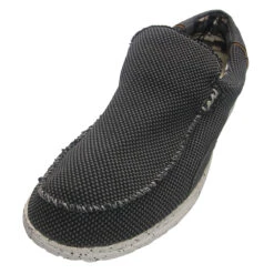 Norty Men's Chukka Slip On Canvas Boat Shoe