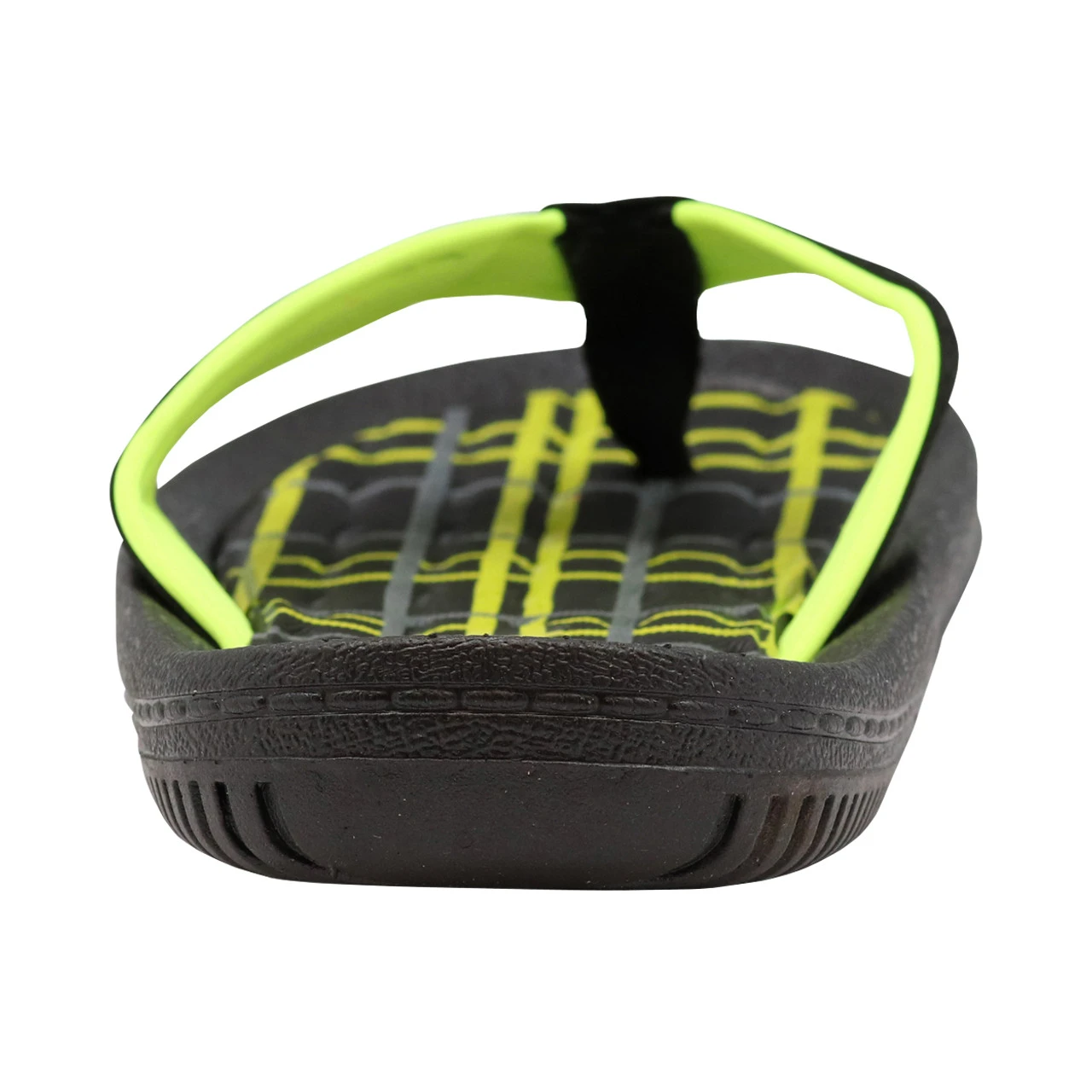 Norty Men's Plaid Flip-Flop Thong Sandal 6 Norty Men's Plaid Flip-Flop Thong Sandal - Image 4