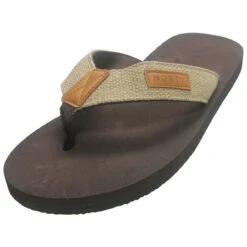 Norty Men's Flip-Flop Thong Sandal -Golf Series Discount nortythong 11060 brntan obq 7 20 32036.1697414830
