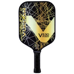 Vulcan V530 Power Pickleball Paddle 9 Vulcan V530 Power Pickleball Paddle -Golf Series Discount pbpad v530 lazgld face 04 23 76470.1681229023