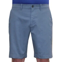 Penguin Golf Flat Front Solid Short **Closeout** -Golf Series Discount pengshort blu front 04 23 04905.1697458169