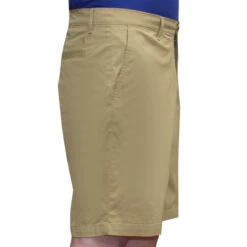 Penguin Golf Flat Front Solid Short **Closeout** -Golf Series Discount pengshort camel side 04 23 96109.1697458169