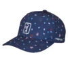 PGA Tour Golf Pro Series USA Print Adjustable Hat -Golf Series Discount pgathat pea 8178 obq 10 23 89066.1696621462