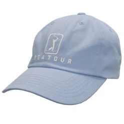 PGA Tour '63 Classic Adjustable Hat -Golf Series Discount pgathat wht 5650 front 02 22 49758.1697501626