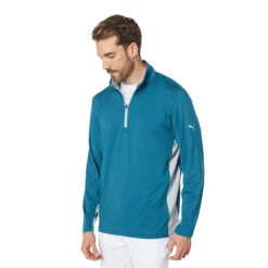 PUMA Golf Gamer 1/4-Zip Pullover -Golf Series Discount pumaow 2721 bcor modfront 11 22 11042.1668794051