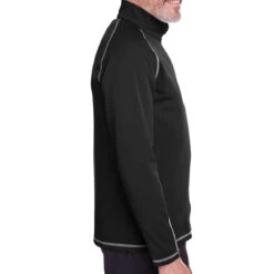 PUMA Golf Men's Fairway Full-Zip Fleece-Lined Jacket -Golf Series Discount pumaow 80601 blk side 10 2220 25946.1697299074