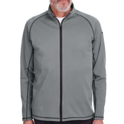 PUMA Golf Men's Fairway Full-Zip Fleece-Lined Jacket -Golf Series Discount pumaow 80602 qshade front 10 22 84602.1697299074