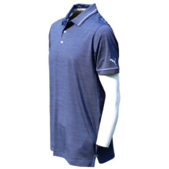 PUMA Golf Men's Cloudspun Monarch Polo Shirt -Golf Series Discount pumapolo 1709 nvy side 05 23 42806.1697328062