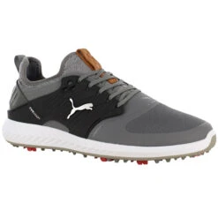PUMA Ignite Pwradapt Caged Golf Shoe -Golf Series Discount pumcaged 2303 gryblk obq 10 22 35563.1667249389
