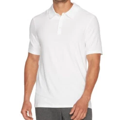 Skechers GODri All Day Solid Polo Golf Shirts 11 Skechers GODri All Day Solid Polo Golf Shirts -Golf Series Discount skechpolo tp59b wht front 10 23 83623.1696722868