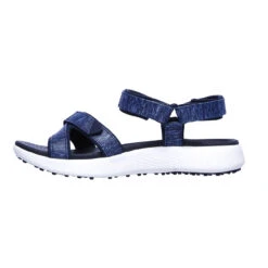 Skechers Women's GOGolf 600 Spikeless Golf Sandal 18 Skechers Women's GOGolf 600 Spikeless Golf Sandal -Golf Series Discount skechsanw 17015 nvwhite lside 05 23 81187.1697487185