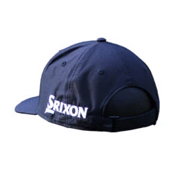 Srixon Golf Structured 3D Embroidered Adjustable Hat -Golf Series Discount srxhat 0170 struc blkwht back 04 23 81073.1696737259