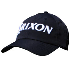 Srixon Golf Unstructured 3D Embroidered Adjustable Hat -Golf Series Discount srxhat 0175 unstruc blk obq 07 23 86058.1697371307