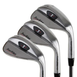 Tour Edge TGS Chrome 3-Piece Wedge Set