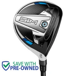TaylorMade Golf SIM Titanium Fairway Wood, Pre-Owned