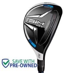 TaylorMade Golf SIM Max Hybrid Rescue Club - Pre-Owned